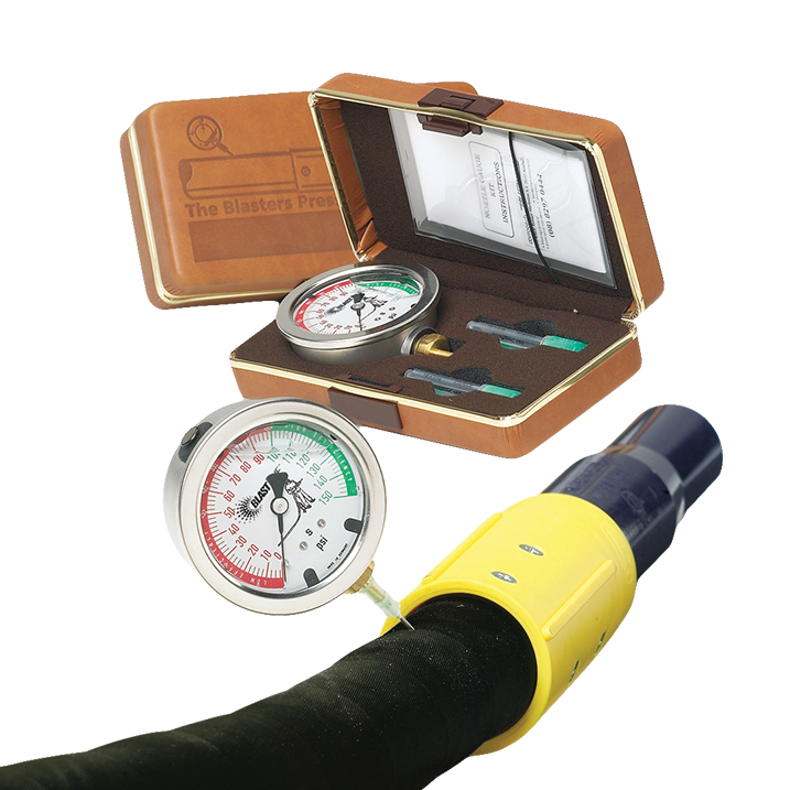 blast hose pressur test kit gauge