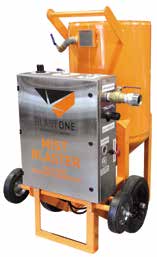 dustless water wet vapor blasting equipment buying guide